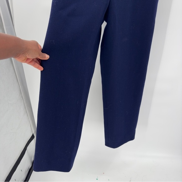 John Anthony navy blue sleeveless jumpsuit size 8 - Picture 7 of 8